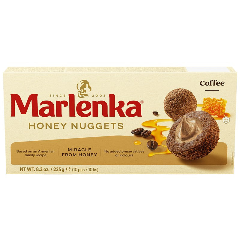 Медени Топчета Marlenka с Кафе 10бр