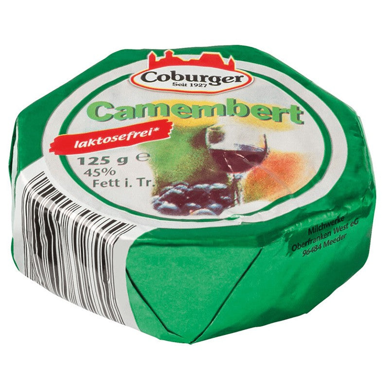 Продуктът не е наличен: Сирене Coburger Камембер 45% без Лактоза