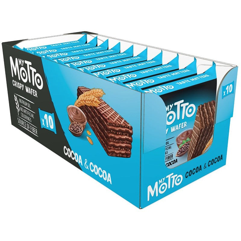 Български продуктВафли My Motto FAMILY PACK Какао