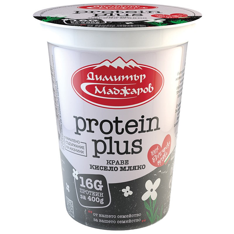 Български продуктКисело Мляко Маджаров Protein Plus 0,1% Нискомаслено