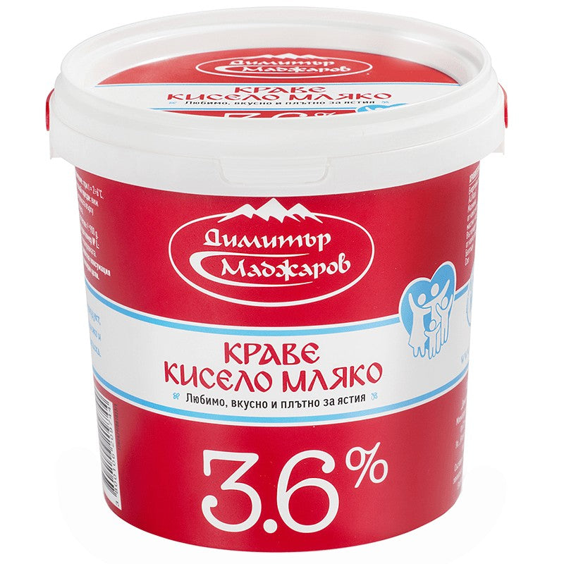 Български продуктКисело Мляко Маджаров 3,6%