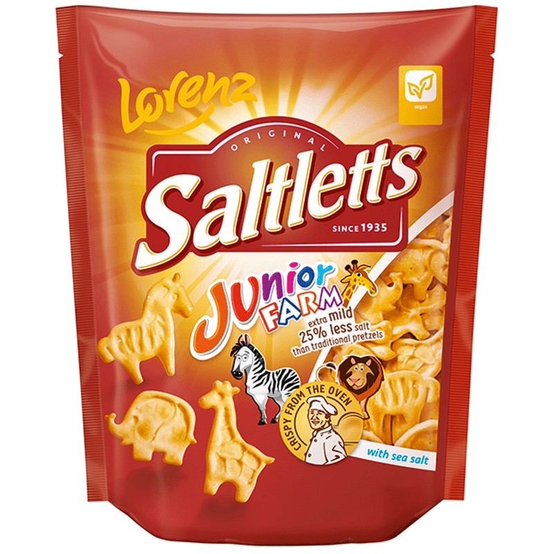 Крекери Saltletts Junior Farm с Морска Сол