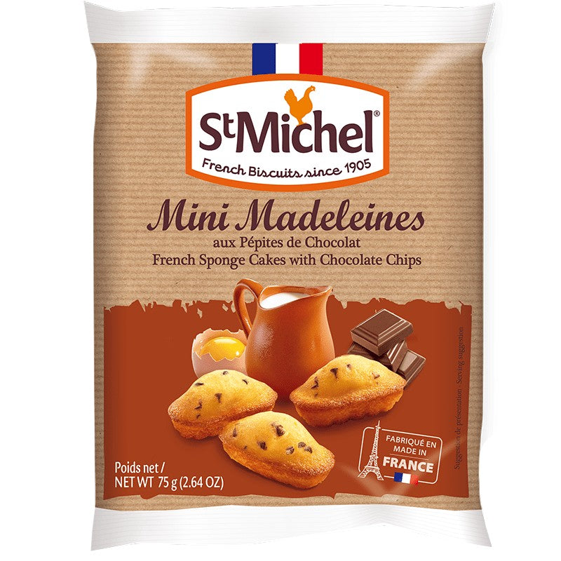Мини Мадлени St. Michel с Шоколадови парченца