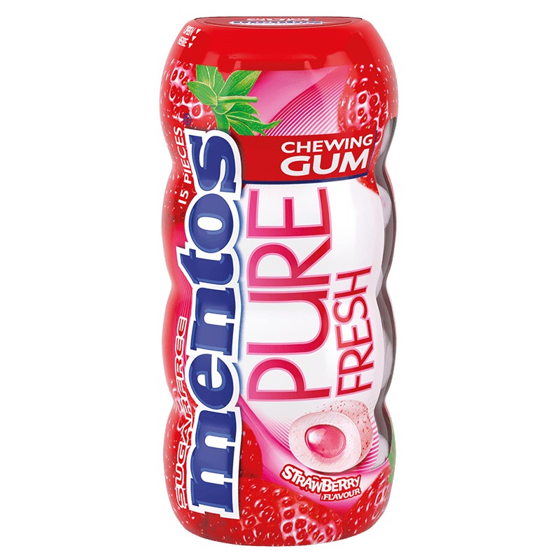 Дъвки Mentos Ягода без Добавена Захар