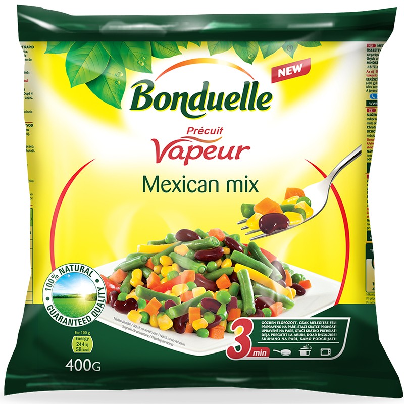 Мексикански Микс Bonduelle Vapeur Замразен