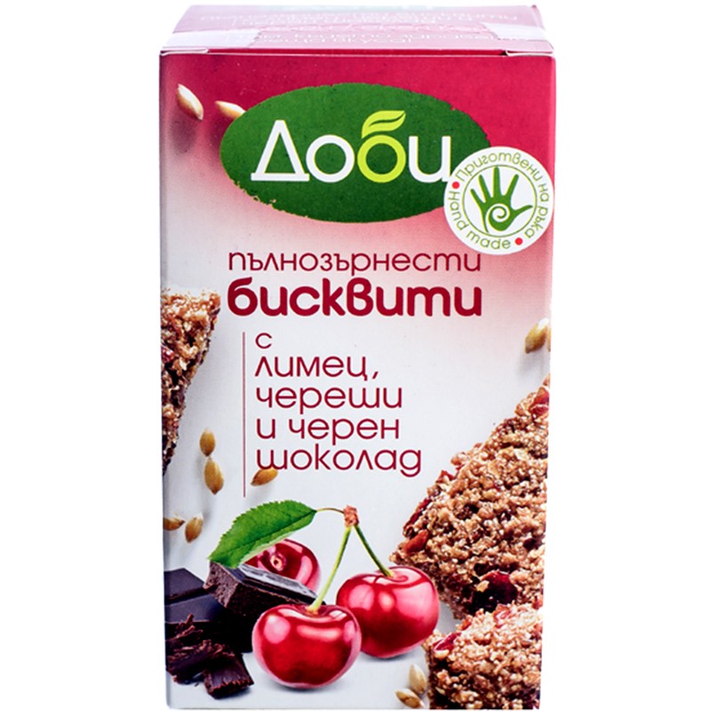 Български продуктБисквити Доби Лимец, Череши и Шоколад
