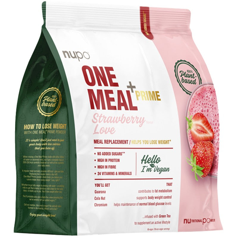 Протеинов Хранителен Шейк Nupo One Meal Ягода без Добавена Захар