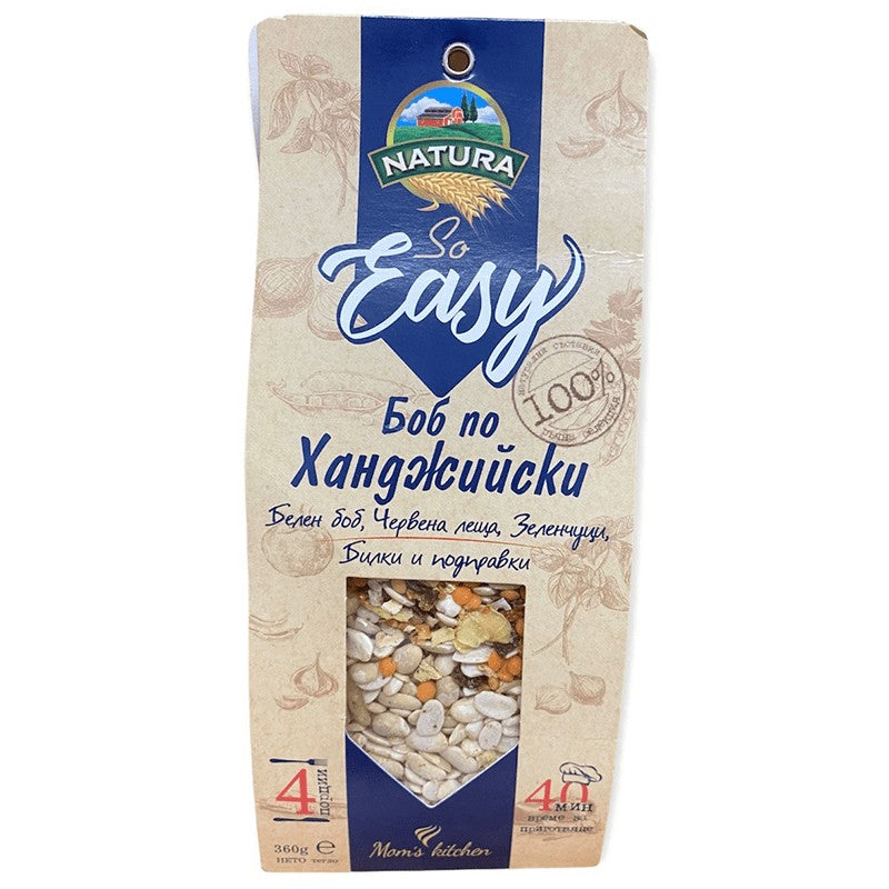 Български продуктБоб по Ханджийски Natura So Easy
