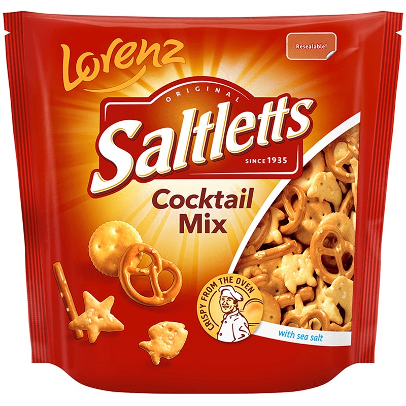 Крекери Saltletts Cocktail Mix с Морска Сол