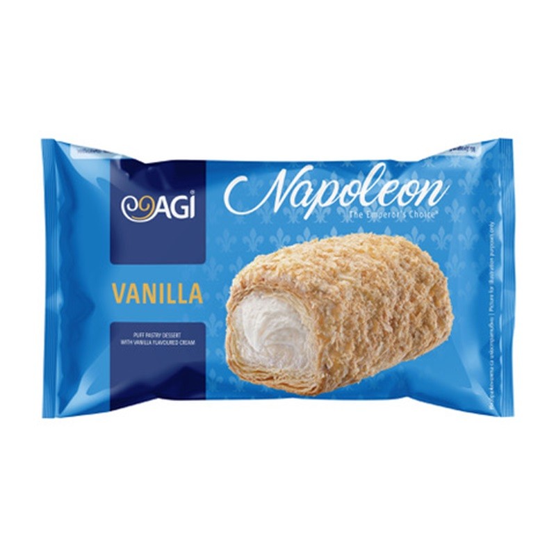 Български продуктДесерт Agi Napoleon Крем с Аромат Ванилия