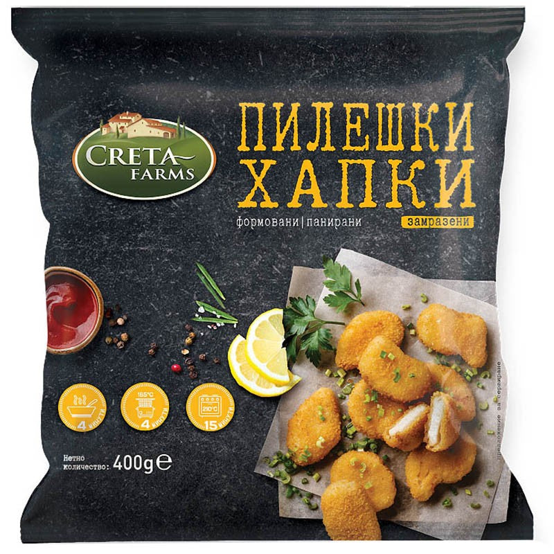 Пилешки Хапки Creta Farms