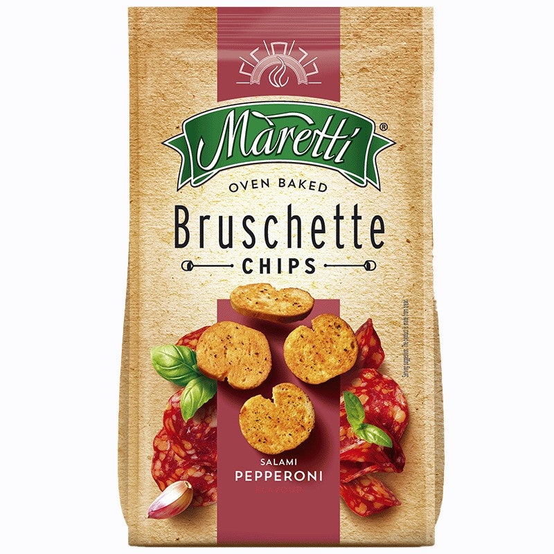 Български продуктБрускети Maretti Салами Пеперони