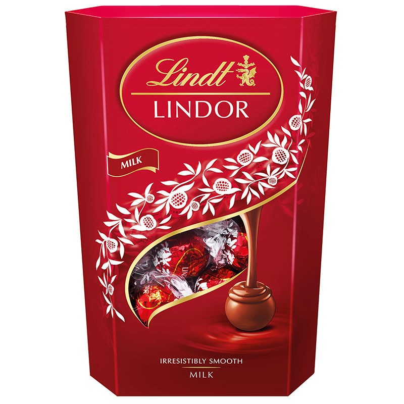 Шоколадови Бонбони Lindt Lindor Млечен Шоколад 25 бр