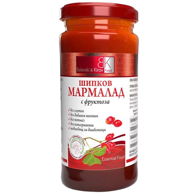 Български продуктШипков Мармалад Balevski & Kirov Food с Фруктоза без Добавена Захар