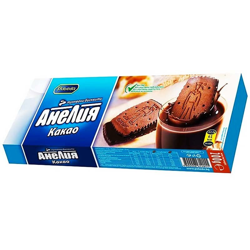Български продуктБисквити Анелия Какао