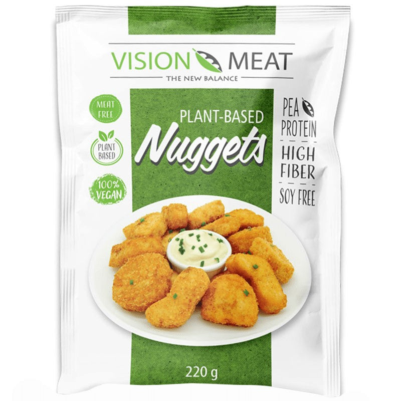 Български продуктВеган Панирани Хапки Vision Meat на Грахова Основа