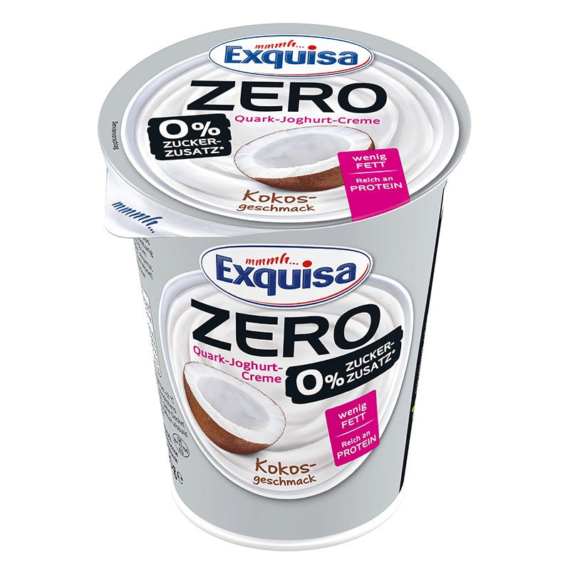 Продуктът не е наличен: Кварк Exquisa Zero Кокос с Повече Протеин без Добавена Захар