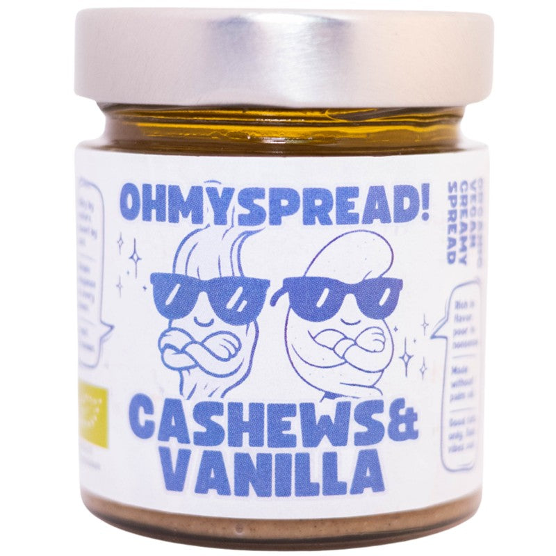 Български продуктБио Веган Спред Oh My Spread! Кашу и Ванилия
