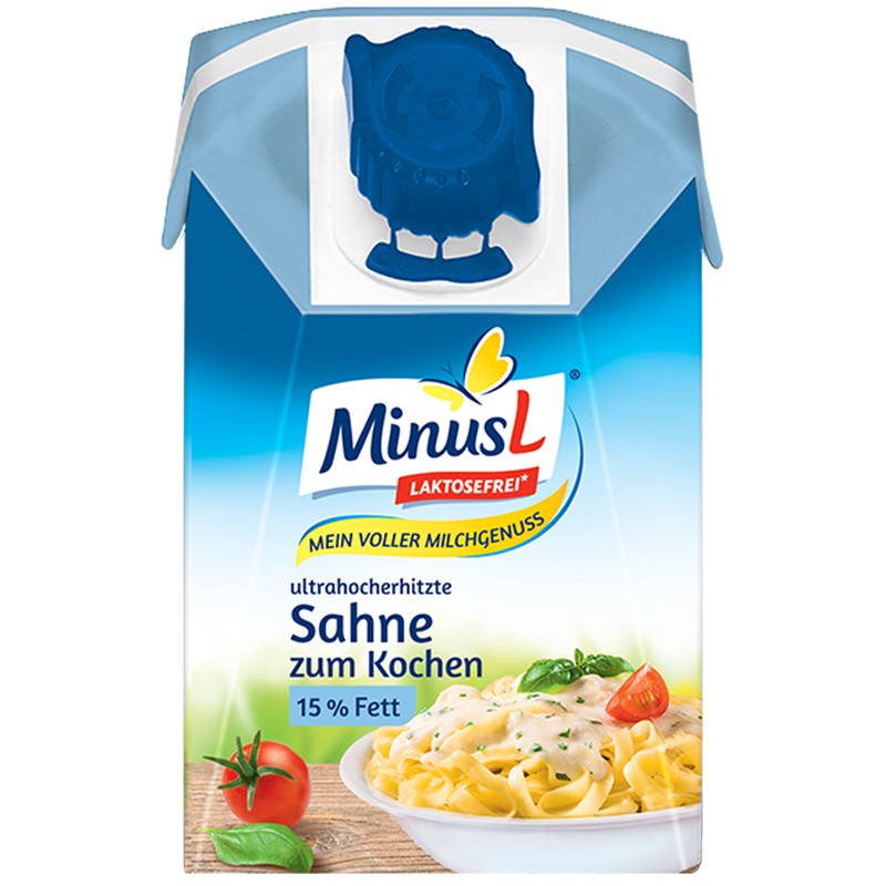 Сметана за Готвене MinusL 15% UHT без Лактоза