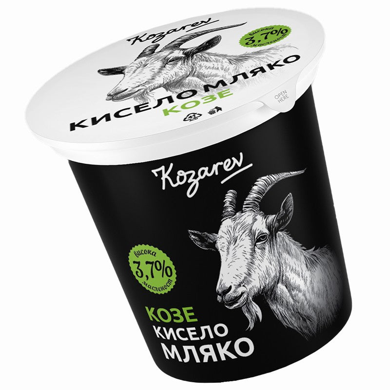 Български продуктКисело Мляко Козе 3,7% от Ферма Козарев