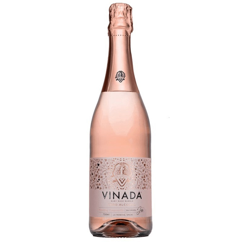 Продуктът не е наличен: Деалкохолизирано Пенливо Вино Vinada Tinteling Tempranillo Rosé