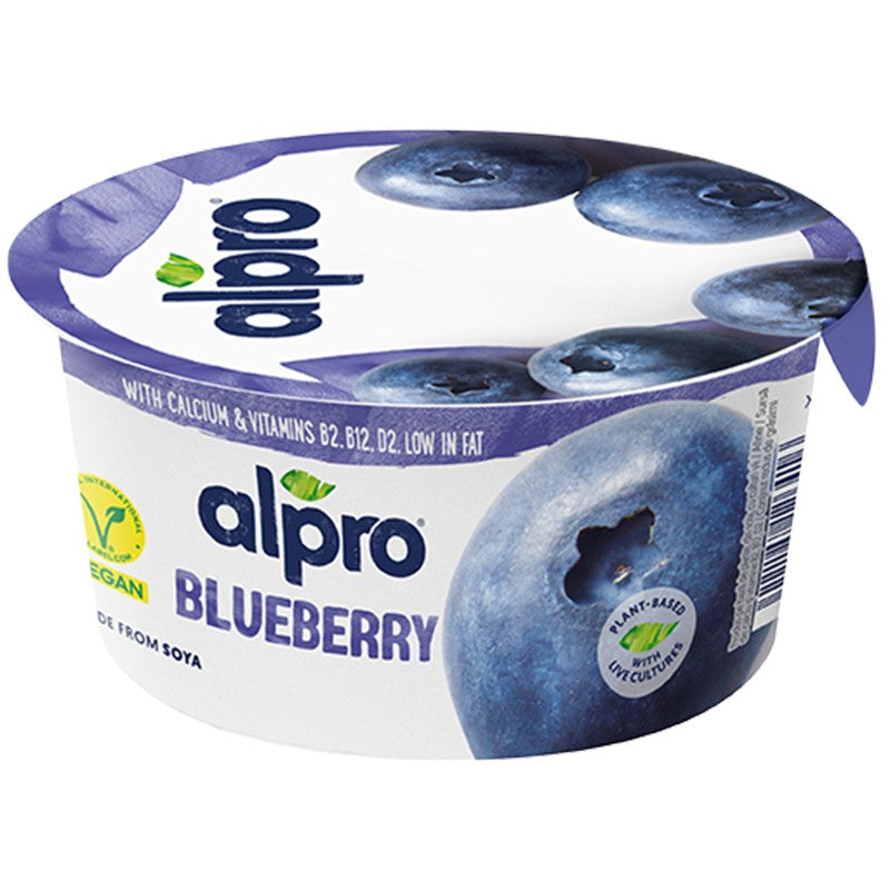 Заквасен Соев Продукт Alpro с Боровинки Без Глутен