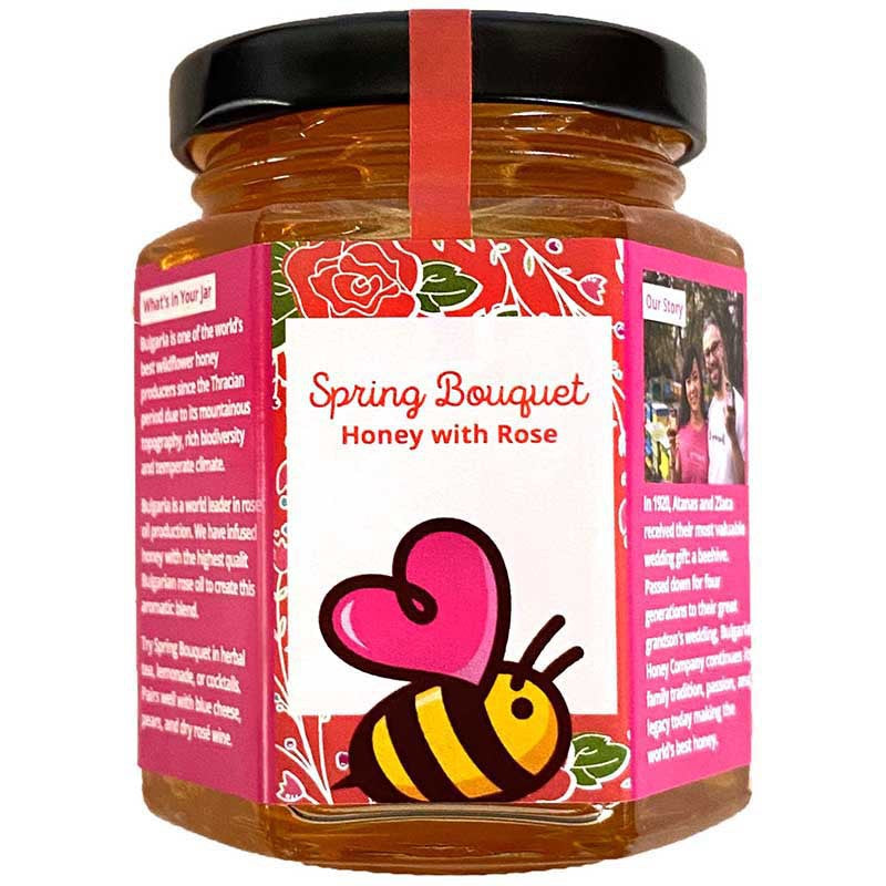 Български продуктМед Bulgarian Honey Co. с Роза