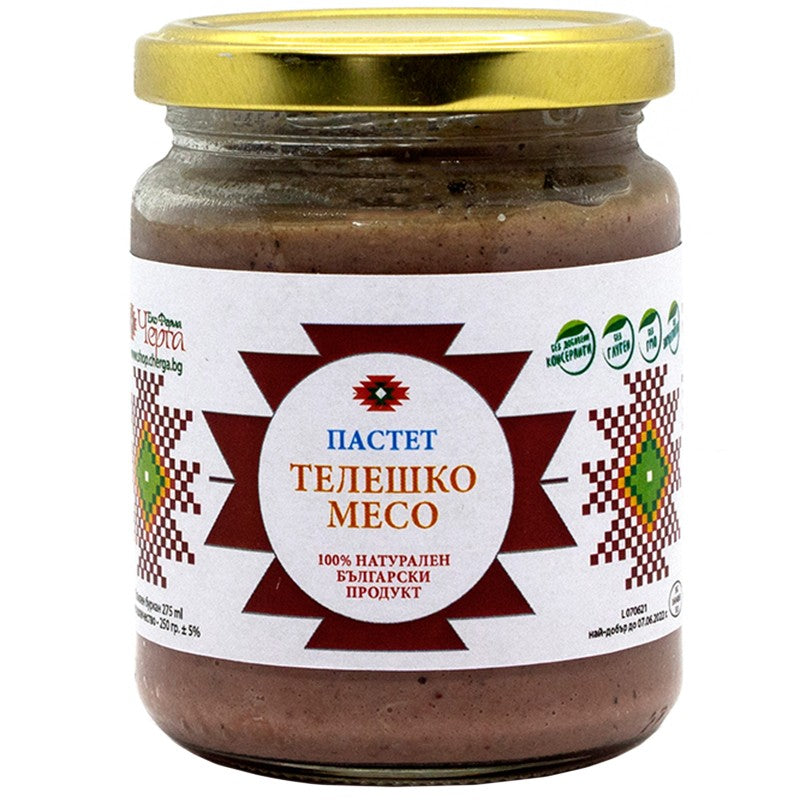 Български продуктПастет от Телешко Месо от Еко Ферма Черга