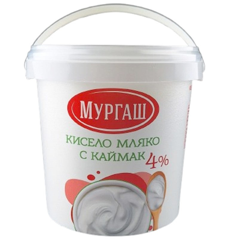 Български продуктКисело Мляко Мургаш от 4% с Каймак