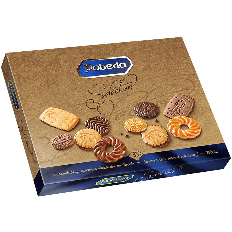Български продуктБисквитиера Победа Selection