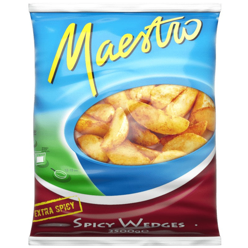 Картофи Maestro Уеджис Пикантни Замразени