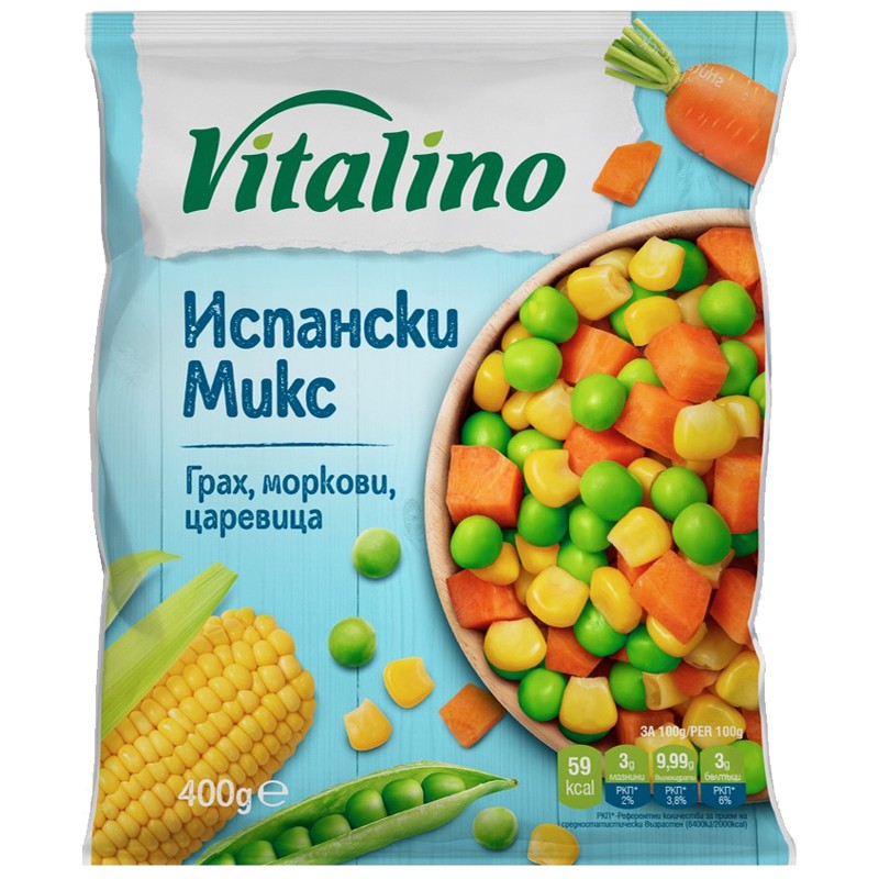 Български продуктМикс Испански Виталино Замразен