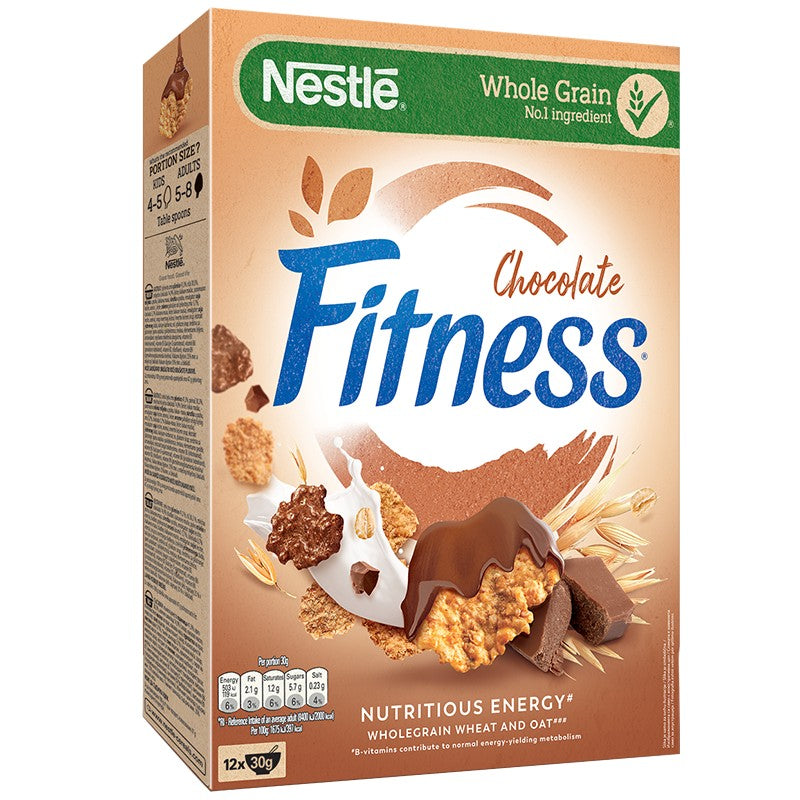 Зърнена Закуска Nestle Fitness Шоколад