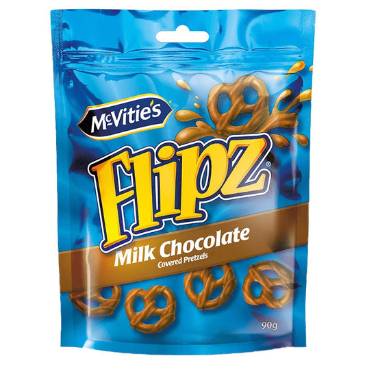 Претцели McVities Flipz с Млечен Шоколад
