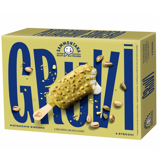 Джелато Gruvi Шамфъстък Стик 4 бр