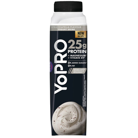 Протеинова Млечнокисела Напитка Danone YoPro Страчатела