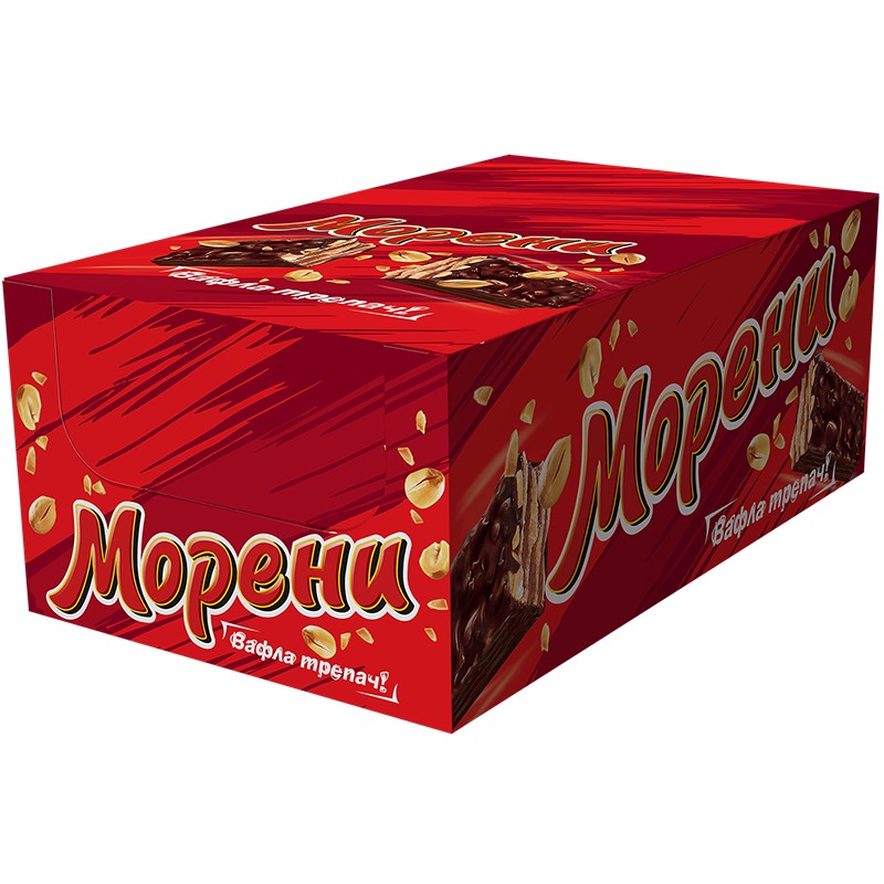 Български продуктКутия Вафли Морени