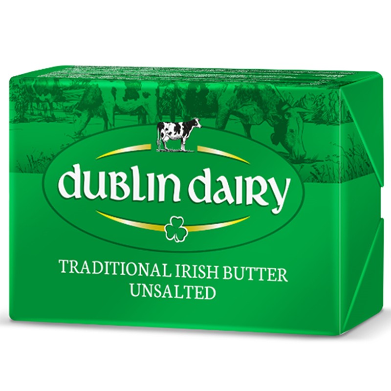 Краве Масло Безсолно Dublin Dairy Ирландско 82% от Пасищни Крави