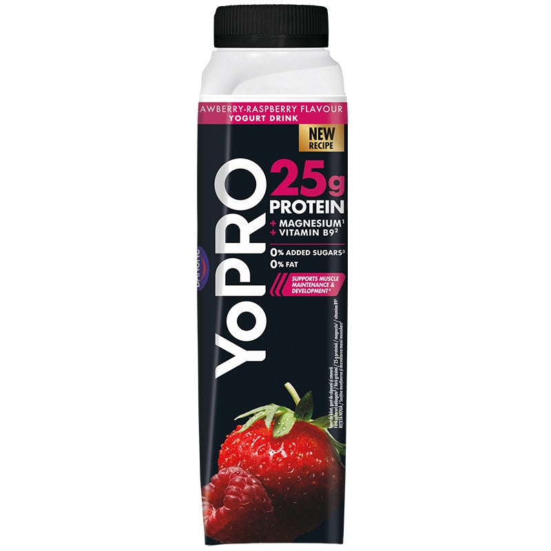 Протеинова Млечнокисела Напитка Danone YoPro Ягода и Малина