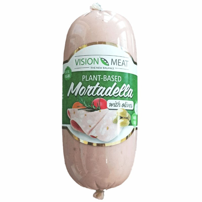 Български продуктВеган Мортадела Vision Meat на Соева Основа