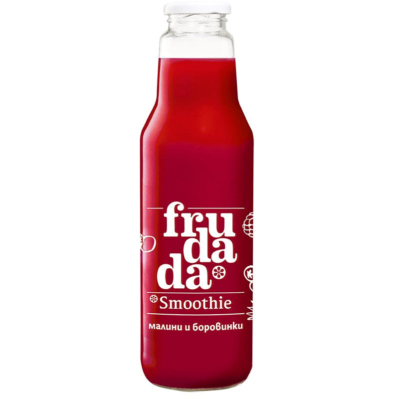 Български продуктСмути Frudada Малини и Боровинка
