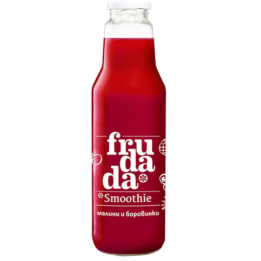 Български продуктСмути Frudada Малини и Боровинка