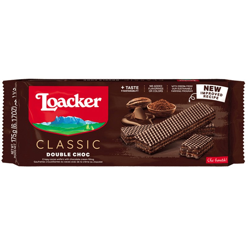 Вафли Loacker Двоен Шоколад