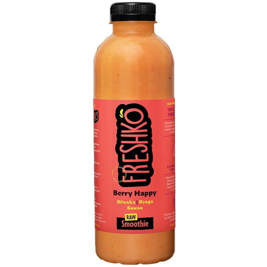 Български продуктСмути Freshko Berry Happy Ябълка, Ягода и Банан
