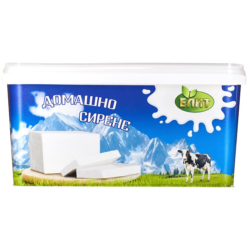 Български продуктСирене Елит Домашно от Краве Мляко