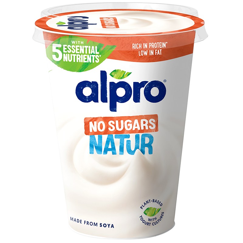Заквасен Продукт Alpro Natur Соев без Захар