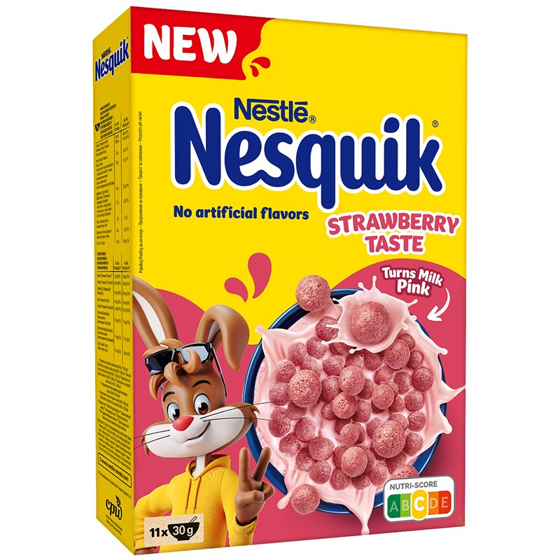 Зърнена Закуска Nesquik Ягода