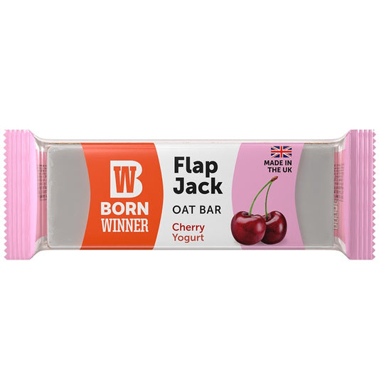 Овесен Бар Born Winner Flap Jack Череша с Йогурт