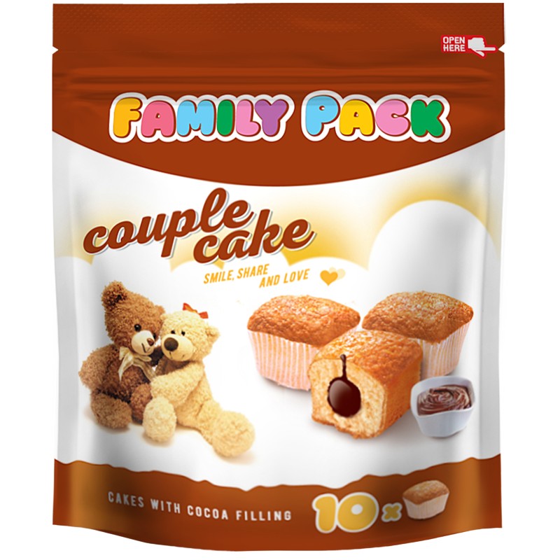 Български продуктКекс Couple Cake Family Pack Какао