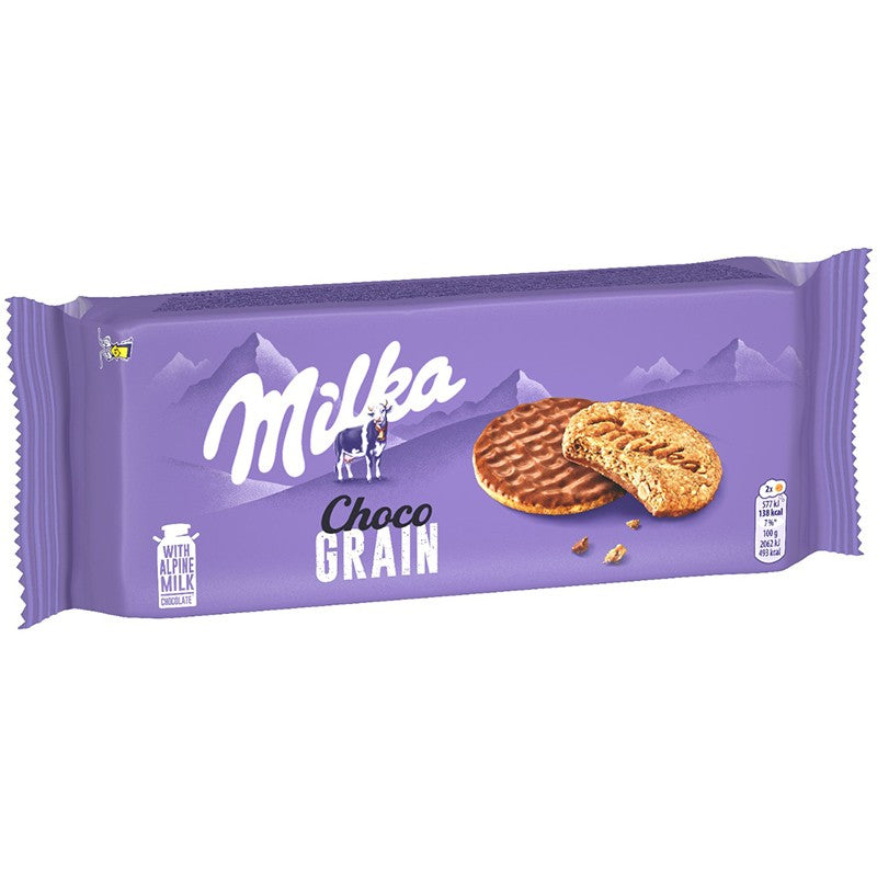 Бисквити Milka Choco Grains Пълнозърнести